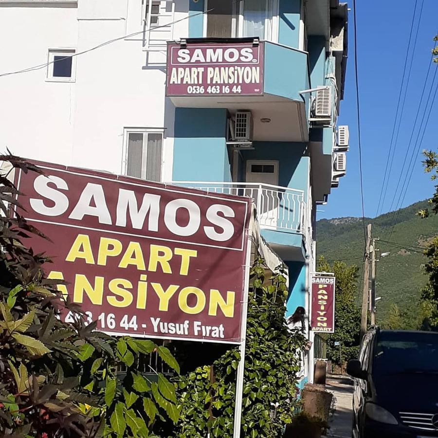 Samos Apart Pension กุเซลชามิล ภายนอก รูปภาพ