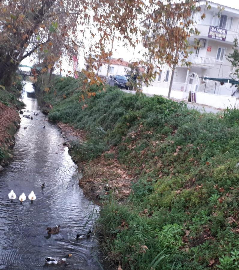 Samos Apart Pension กุเซลชามิล ภายนอก รูปภาพ