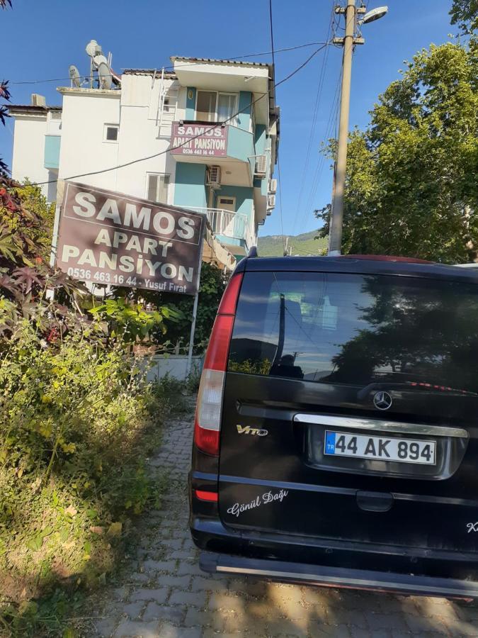 Samos Apart Pension กุเซลชามิล ภายนอก รูปภาพ