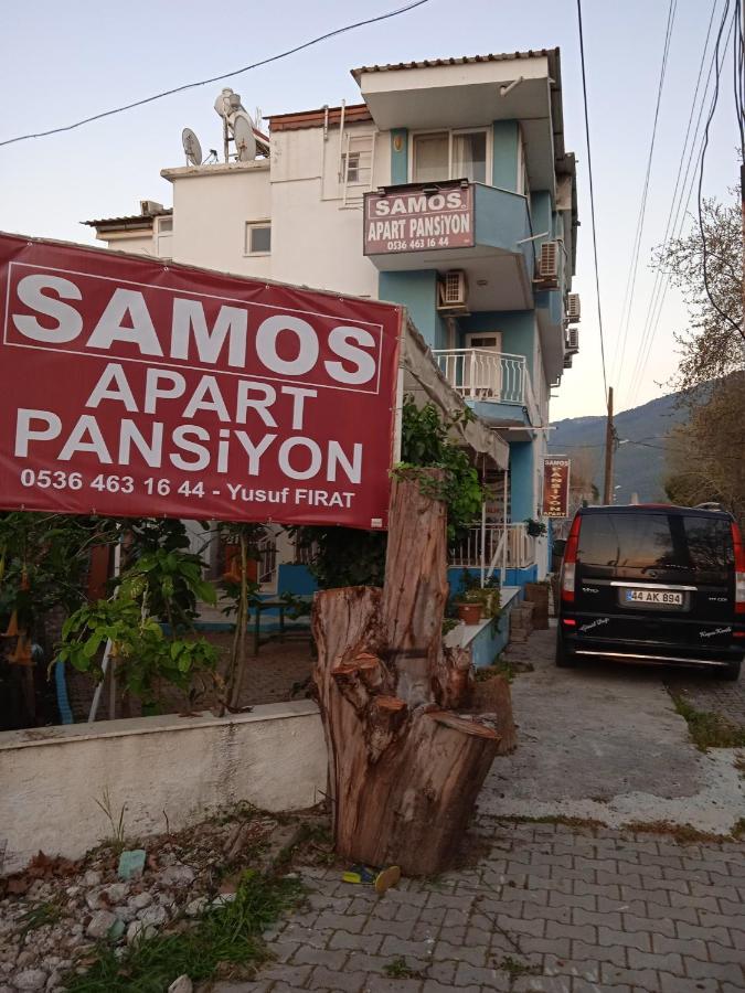 Samos Apart Pension กุเซลชามิล ภายนอก รูปภาพ