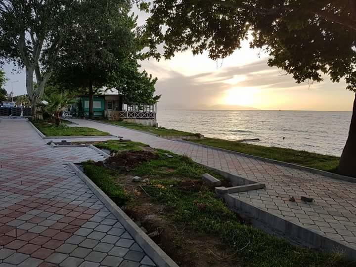 Samos Apart Pension กุเซลชามิล ภายนอก รูปภาพ