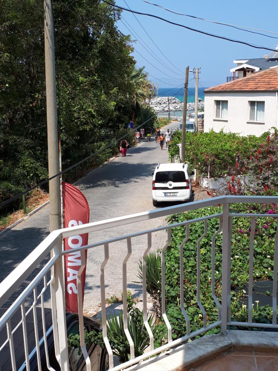 Samos Apart Pension กุเซลชามิล ภายนอก รูปภาพ